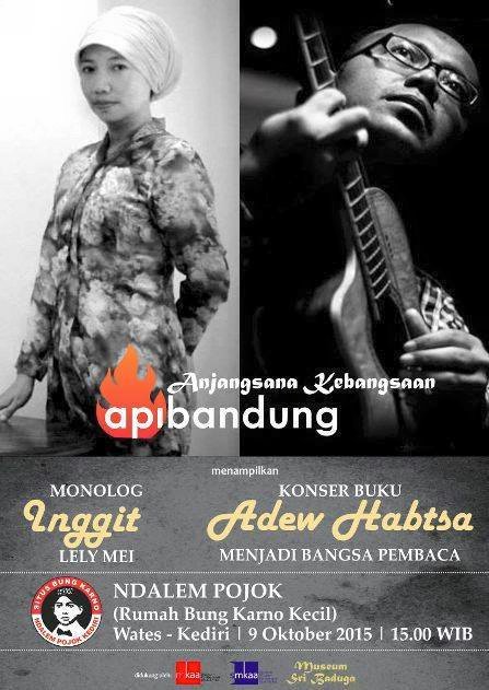 monolog Api Bandung di situs Bung Karno Ndalem Pojok