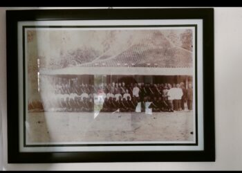 Foto R.M. Sajid Soemodiharjo Penasehat Predisen Soekarno di Keraton Mangkunegara