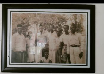 Foto R.M. Sajid Soemodiharjo Penasehat Predisen Soekarno di Keraton Mangkunegara