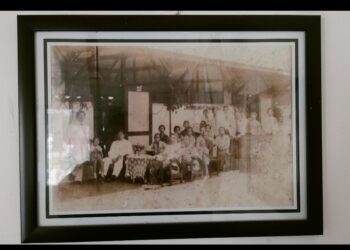 Foto R.M. Sajid Soemodiharjo Penasehat Predisen Soekarno di Keraton Mangkunegara