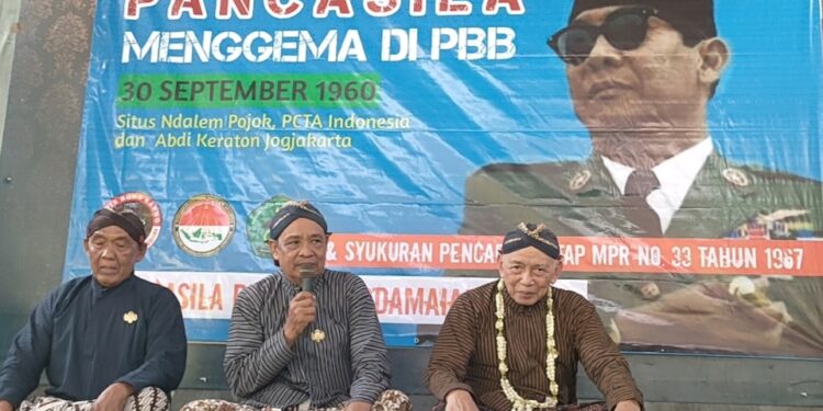 Syukuran Sejarah 30 September 1960 dan Pencabutan Tap MPRS No 33 Tahun 1967  Digelar di Situs Soekarno