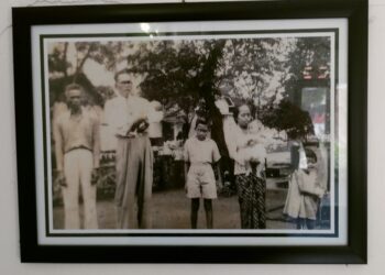 Foto R.M. Sajid Soemodiharjo Penasehat Predisen Soekarno di Rumah Pocanan Kediri