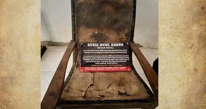 Kursi Tua ini Menjadi Saksi Soekarno Bakal Memimpin Dunia