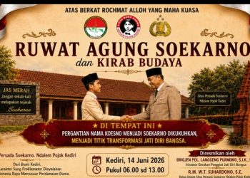 RUWAT AGUNG SOEKARNO DI KEDIRI