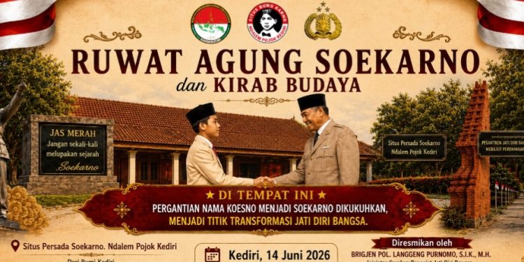 RUWAT AGUNG SOEKARNO DI KEDIRI