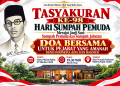 Sambut Sumpah Pemuda ke-98, Persada Soekarno dan PCTA Indonesia Akan Gelar Doa Bersama untuk Pejabat Negara